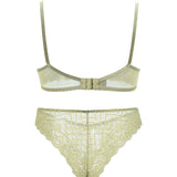 Mata Hari Underwire Bra and Brazilian Set - Dear Eve Lingerie - Sexy Petite Lingerie