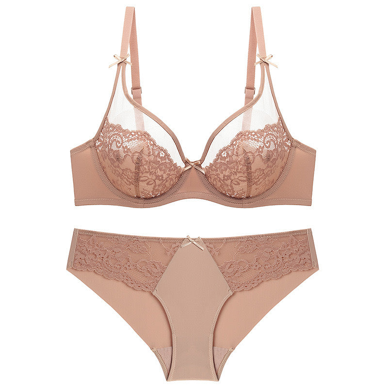 Olivi Underwire Bra and Brief Set - Dear Eve Lingerie - Sexy Petite Lingerie