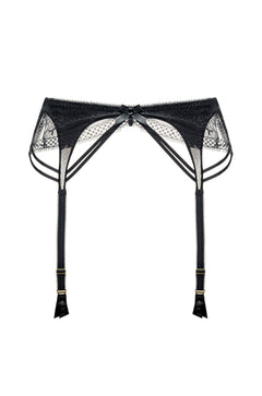 Selene Garter Suspender Belt - Dear Eve Lingerie - Sexy Petite Lingerie