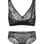 Mata Hari Wirefree Bra and Brief Set - Dear Eve Lingerie - Sexy Petite Lingerie
