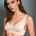 Mata Hari Wirefree Bra - Dear Eve Lingerie - Sexy Petite Lingerie