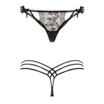 Selene 3 Piece Set - Dear Eve Lingerie - Sexy Petite Lingerie