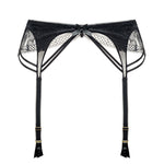 Selene Garter Suspender Belt - Dear Eve Lingerie - Sexy Petite Lingerie