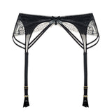 Selene Garter Suspender Belt - Dear Eve Lingerie - Sexy Petite Lingerie
