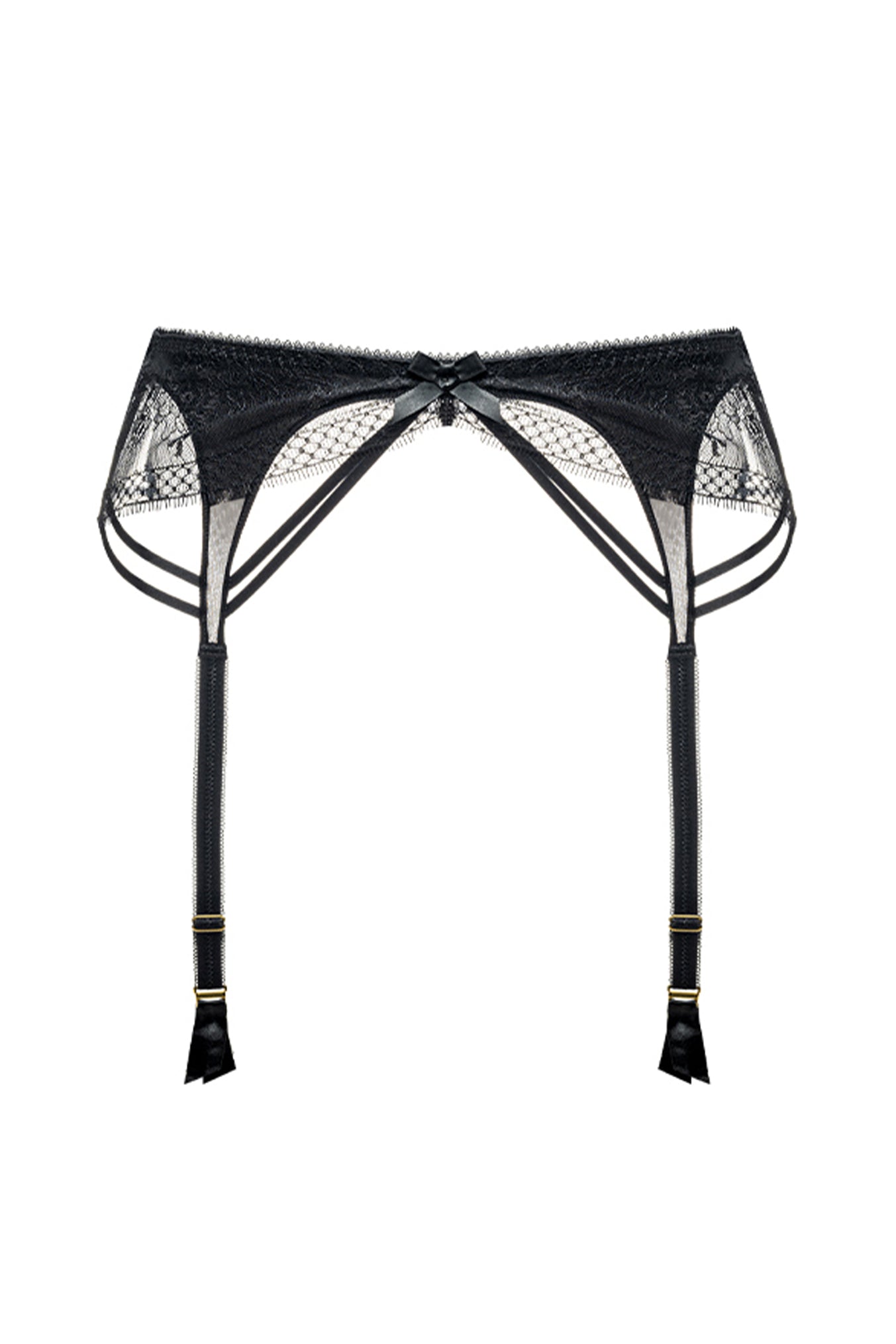 Selene Garter Suspender Belt - Dear Eve Lingerie - Sexy Petite Lingerie