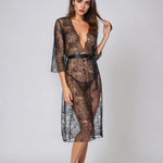 Serendipity Sheer Lace Wrap - Dear Eve Lingerie - Sexy Petite Lingerie