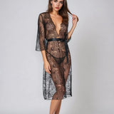 Serendipity Sheer Lace Wrap - Dear Eve Lingerie - Sexy Petite Lingerie