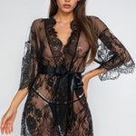 Solène Lace Wrap - Dear Eve Lingerie - Sexy Petite Lingerie