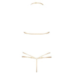 Celeste Wirefree Bra & G-String Set - Dear Eve Lingerie - Sexy Petite Lingerie