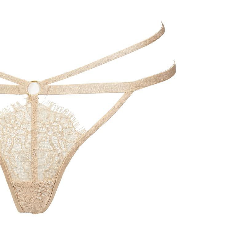 Celeste Wirefree Bra & G-String Set - Dear Eve Lingerie - Sexy Petite Lingerie