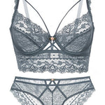 Gina Long-line Underwire Bra - Dear Eve Lingerie