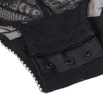 Pluma Black Lace Bodysuit - Dear Eve Lingerie