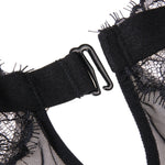 Pluma Black Lace Bodysuit - Dear Eve Lingerie