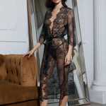 Serendipity Sheer Lace Wrap - Dear Eve Lingerie